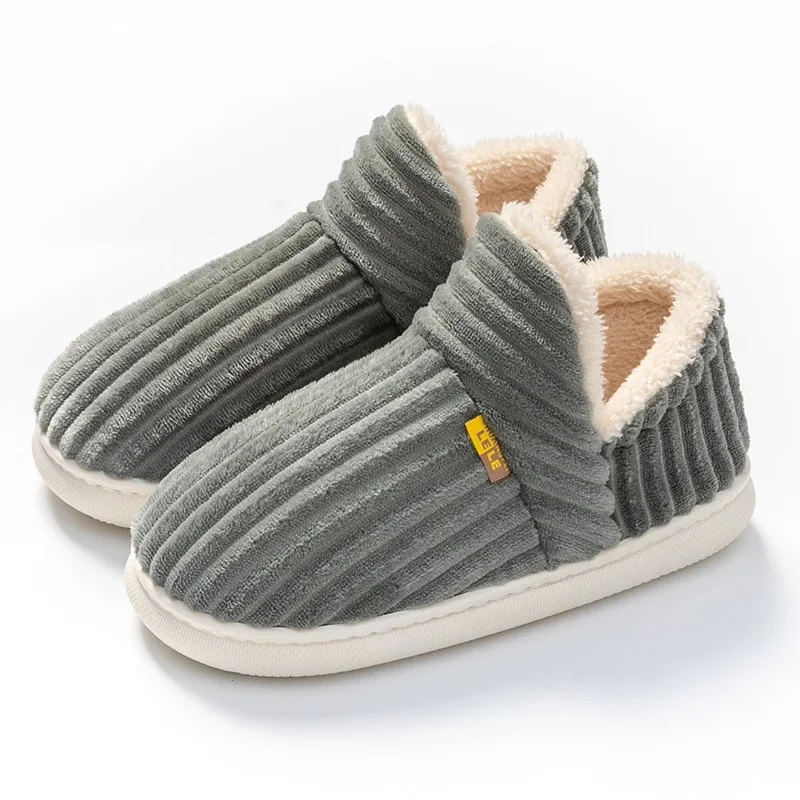 Men Shoes H&M - Winter Couple Style Concise Solid Color