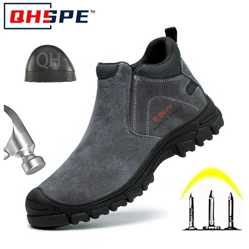 Men Shoes H&M - New Insulation 6KV Safety Shoes Men-Anti-Smash,Anti-Pierce