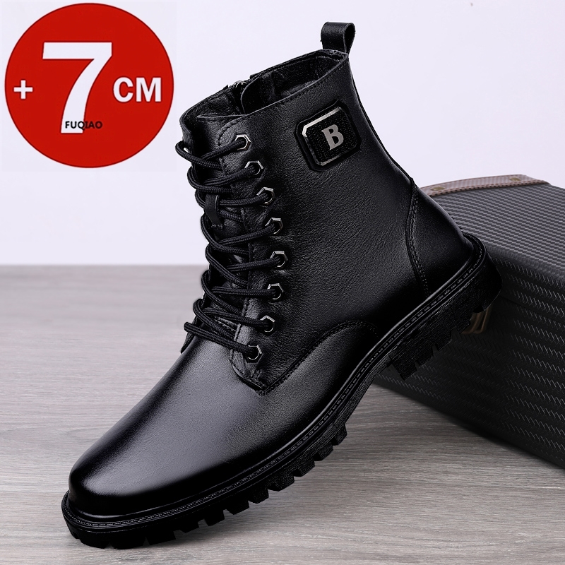 Men's Genuine Leather Elevator - đánh giá và giá Men'S Shoes To Increase Height