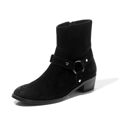 New Brown /Black Suede Leather - đánh giá và giá Men Shoes H&M