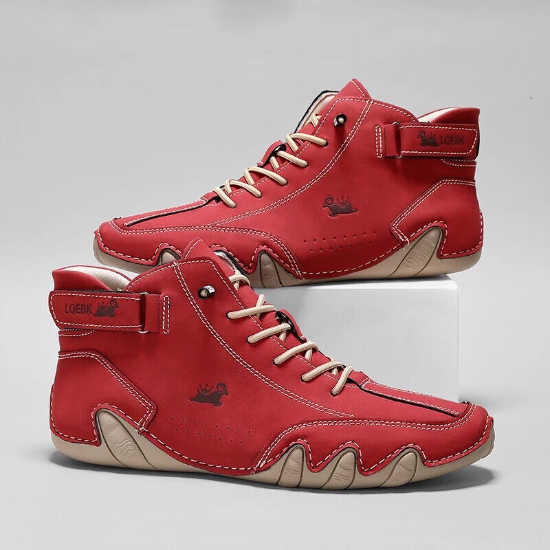 Leather Casual Shoes Sneakers  - đánh giá và giá Men'S Shoes Qn