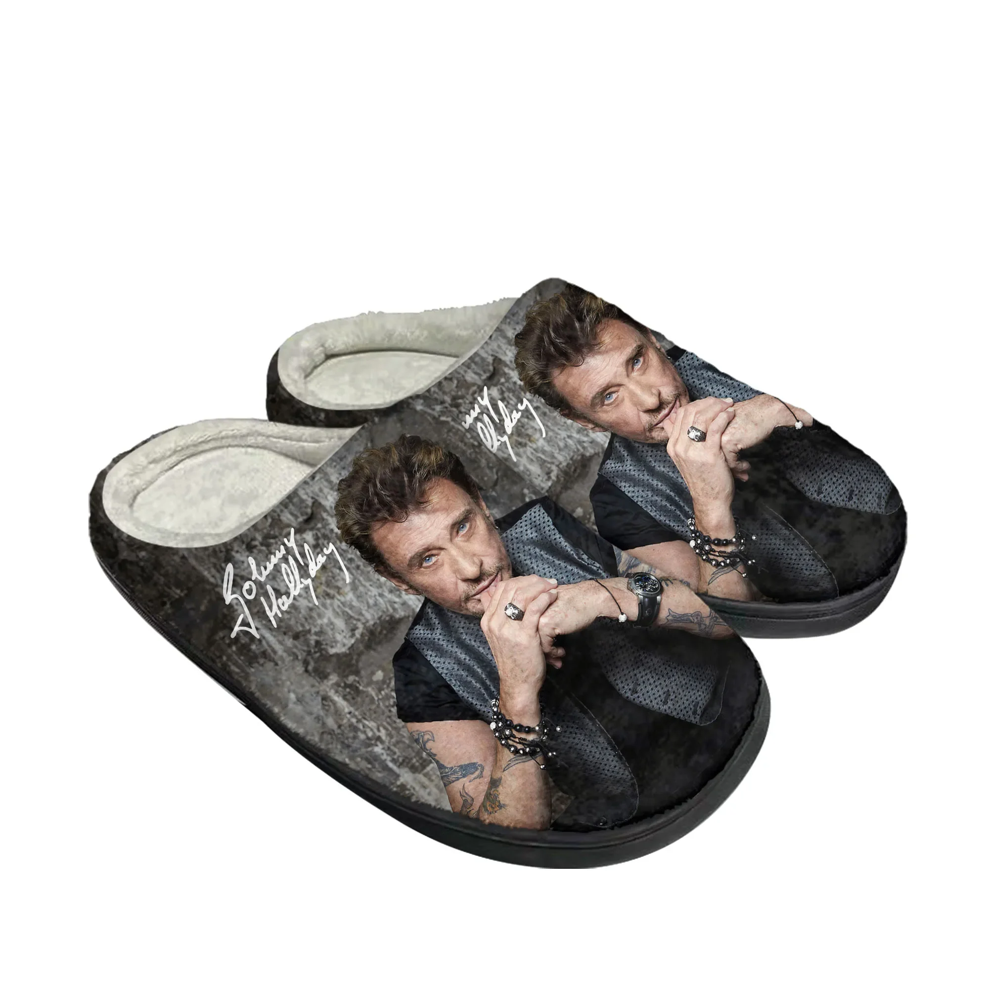 Johnny Hallyday Rock Singer Ho - đánh giá và giá Men Shoes Winter