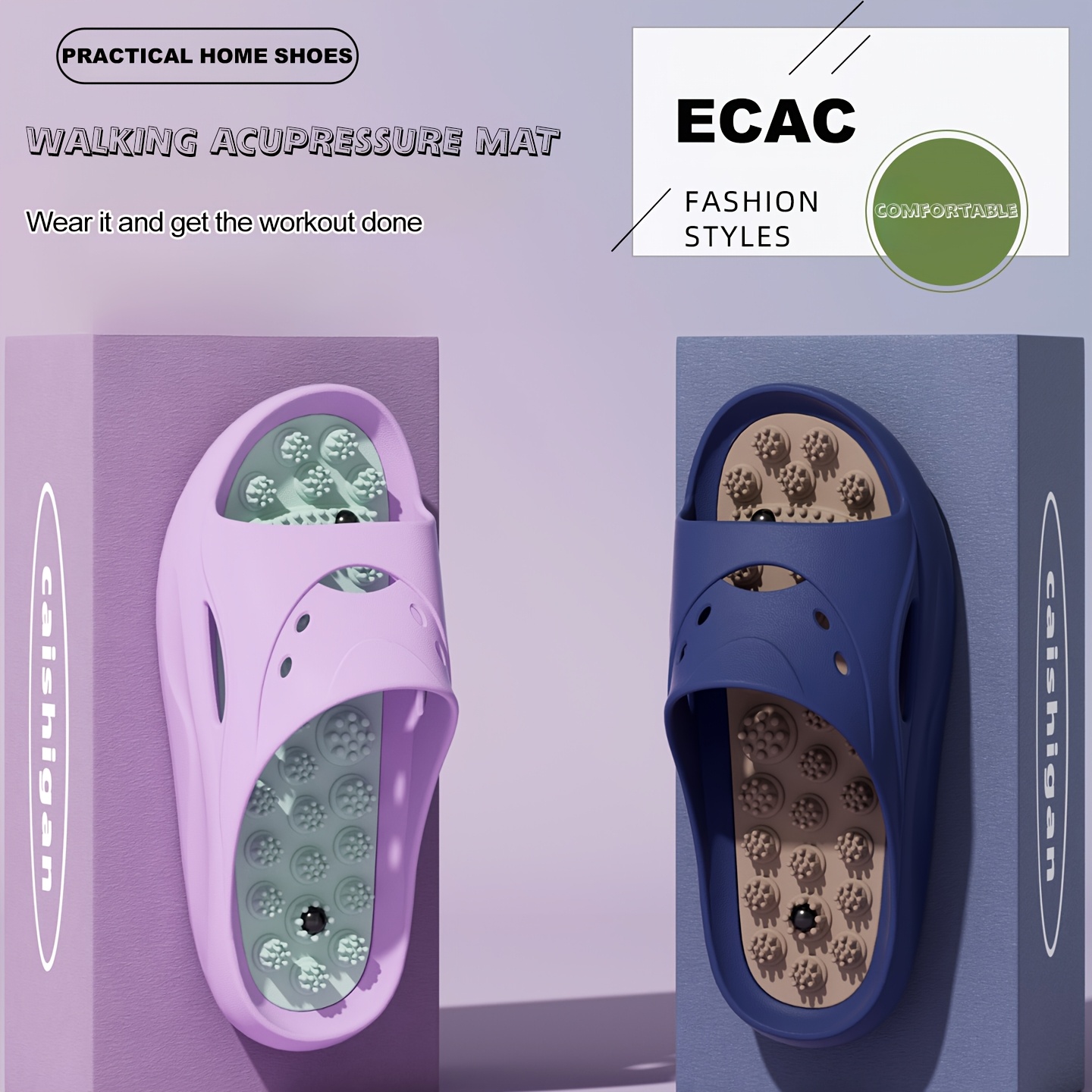 Women Men EVA Massage Slippers - đánh giá và giá Men'S Shoes To Women'S Size