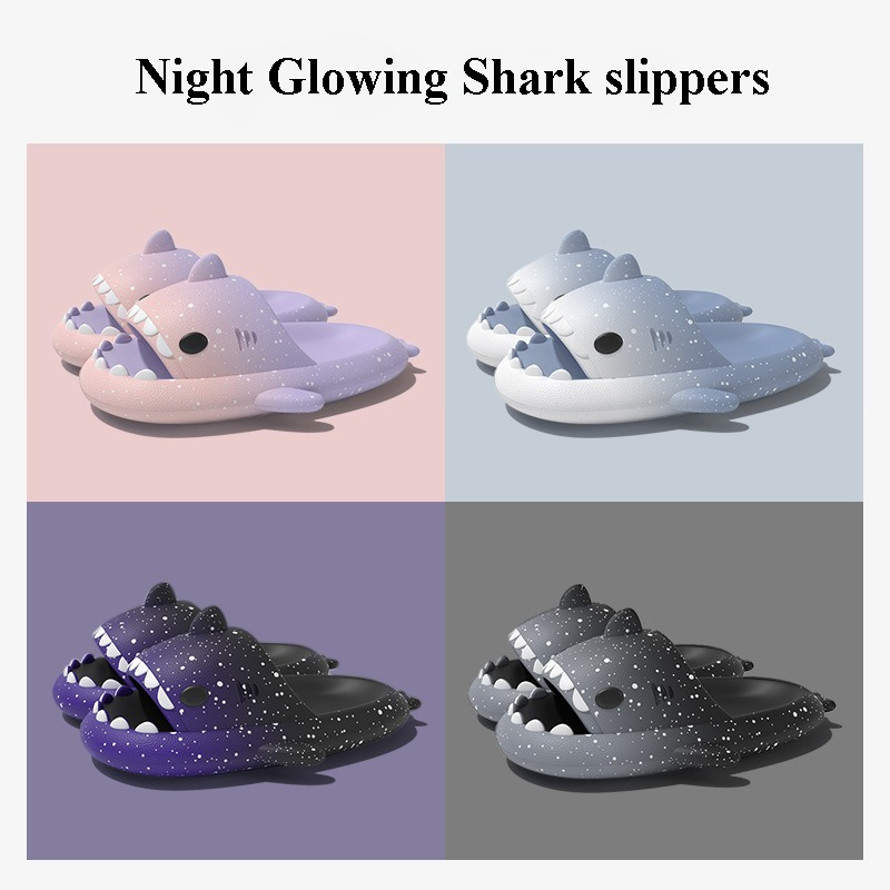 Cute Cartoon Shark Slippers Fo - đánh giá và giá Men'S Shoes To Women'S Size