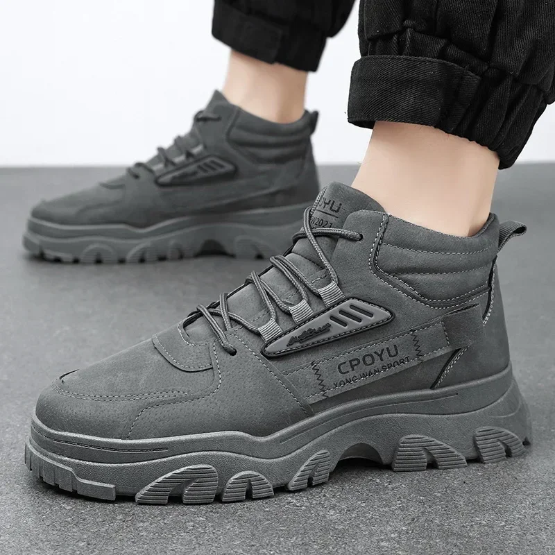 Ankle Boots Men's Shoes Spring - đánh giá và giá Men'S Shoes To Increase Height