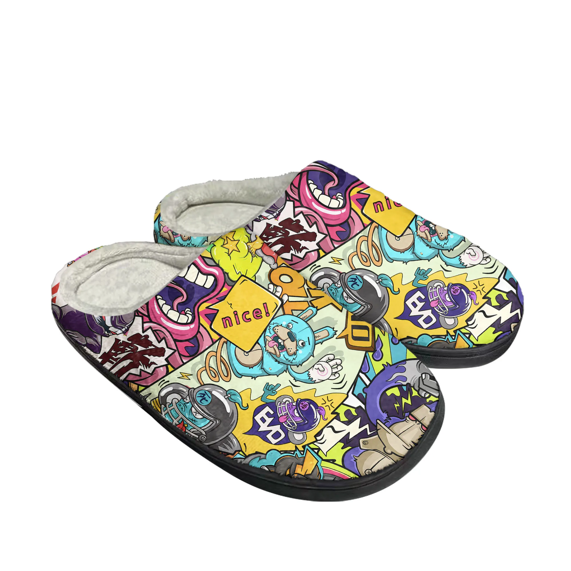 Street Art Graffiti Home Cotto - đánh giá và giá Men Shoes Winter