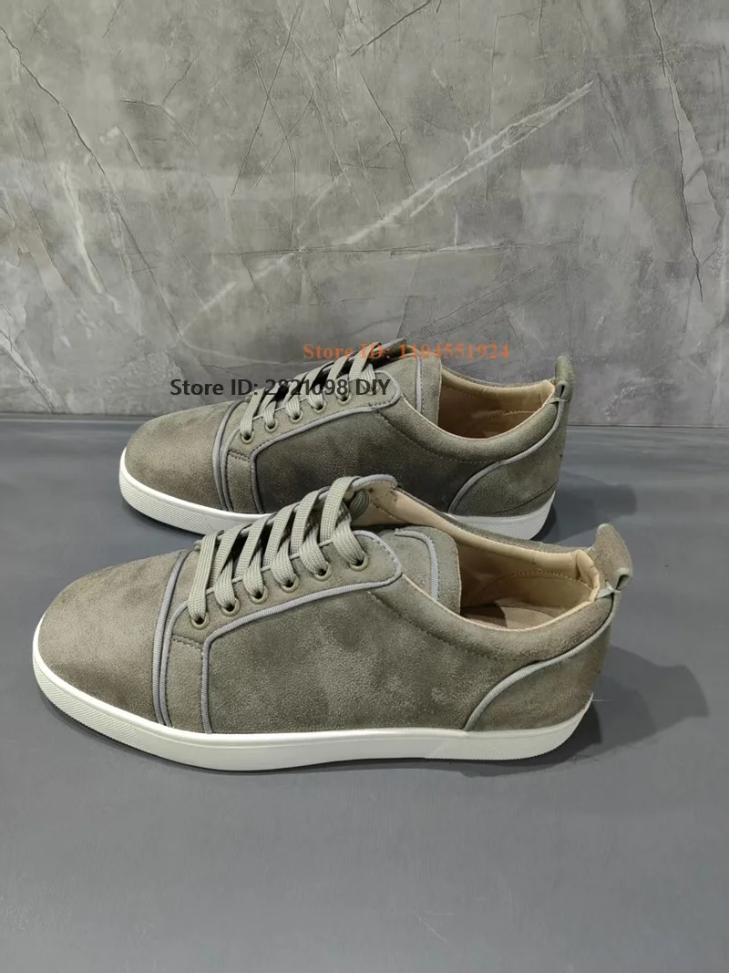 Concise Grey Suede Leather Lac - đánh giá và giá Men Shoes H&M