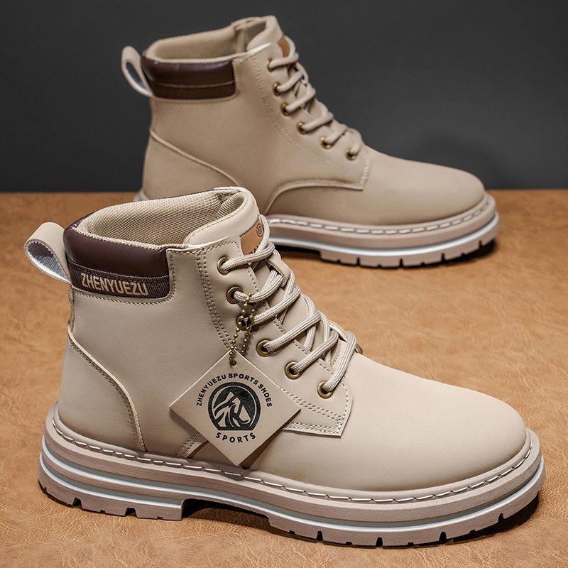 Autumn and Winter Retro Short  - đánh giá và giá Men'S Shoes To Increase Height