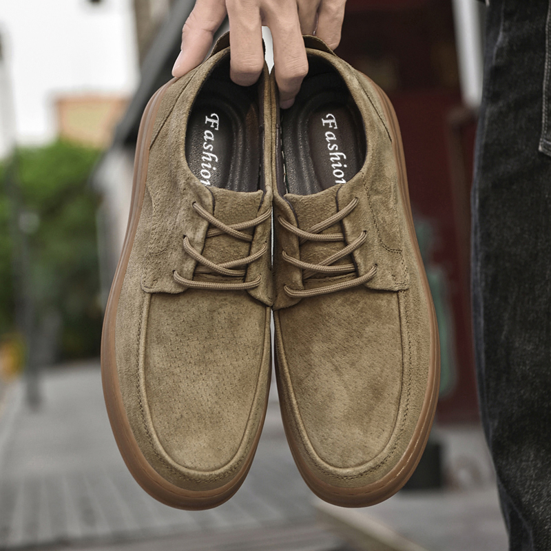 High Quality Suede Leather Cas - đánh giá và giá Men Shoes H&M